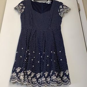 Navy blue dress